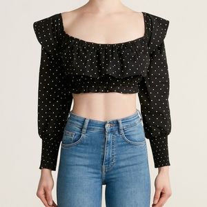 Misa los angeles crop top